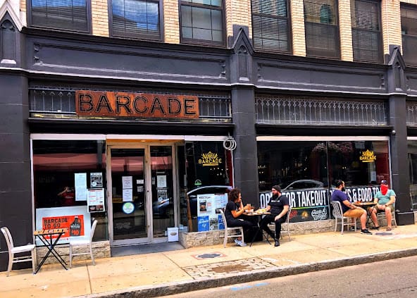 Front of Barcade New Haven in New Haven, CT, USA